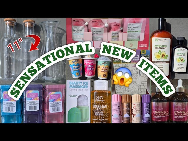 DOLLAR TREE | SENSATIONAL NEW ITEMS😱 AMAZING BRAND NAMES!