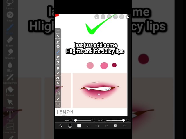 LIP Render 🩷 #art#render#digitalart#ibispaintx#drawing#tutorial#trending#trend#viral#fypシ