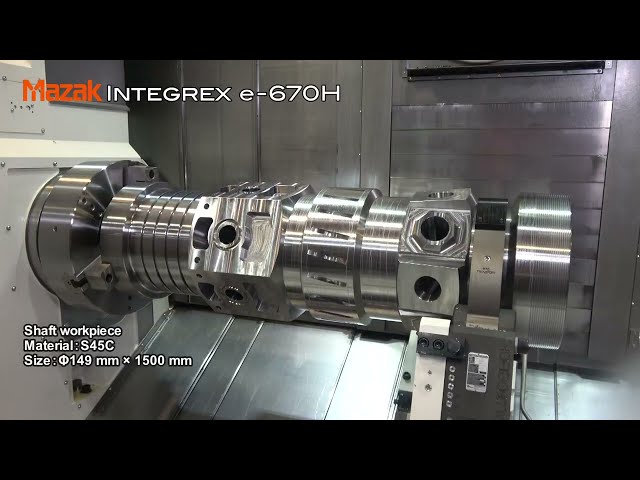 Mazak Integrex e-670H | 5-axis CNC Machine | Dreh-Fräszentrum