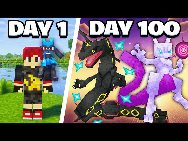 I Spent 100 Days in Cobblemon's Most POPULAR Modpack!