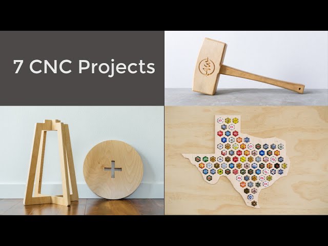 Seven CNC Projects | How To