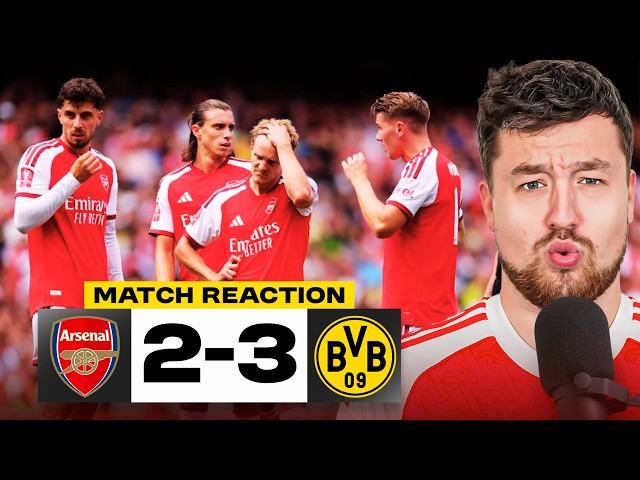 I'm NOT Worried... YET! Tzolis the spark in Arsenal 2-3 Borussia Dortmund | Match Reaction!