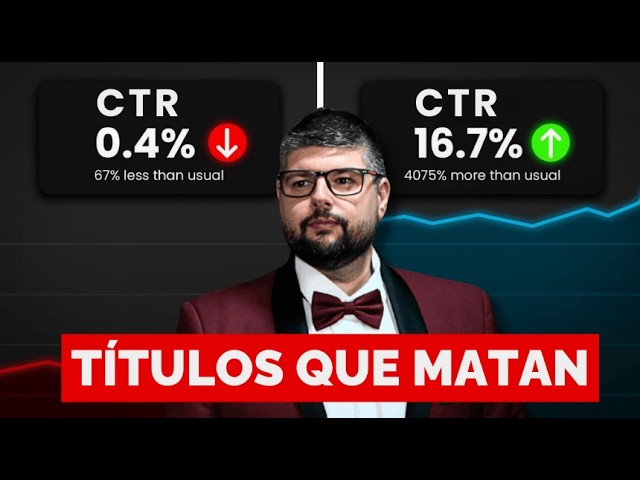 Los 3 títulos que matan tu CTR (y cómo arreglarlos)