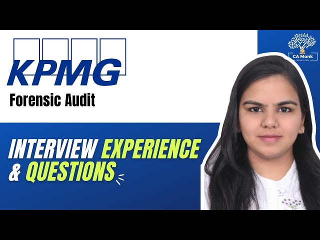 How to Prepare for Forensic Audit Interview | Big 4 Interview Question for Internal & Forensic Audit