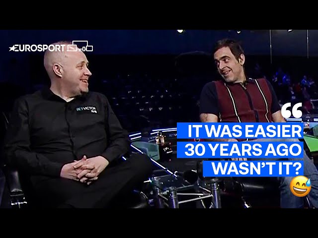 Ronnie O’Sullivan and John Higgins share fascinating snooker insight | Eurosport Snooker