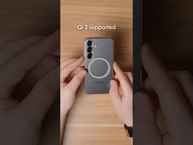 Samsung Galaxy S25 (+ Magnet Clear Case) Unboxing! #shorts #samsungs25 #unboxing #s25
