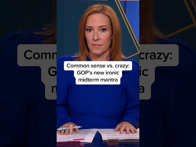 Common sense vs. crazy: GOP’s new ironic midterm mantra