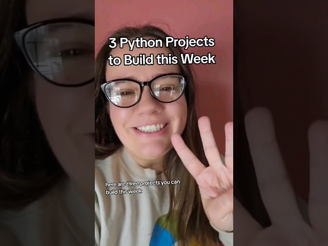 These #Python project ideas will help you grasp technical skills and look great in your portfolio.