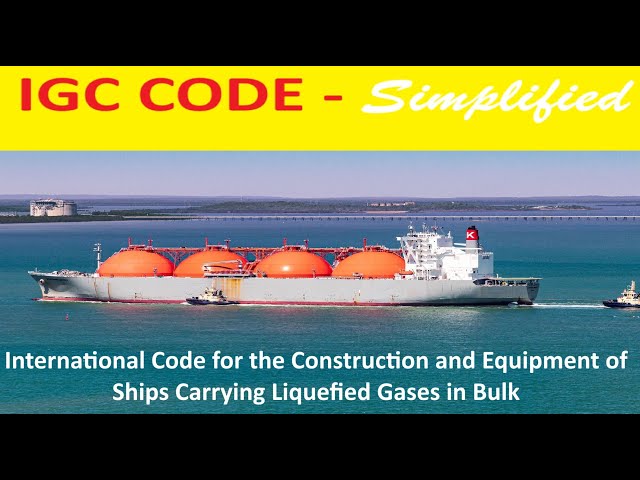 IGC CODE - SIMPLIFIED