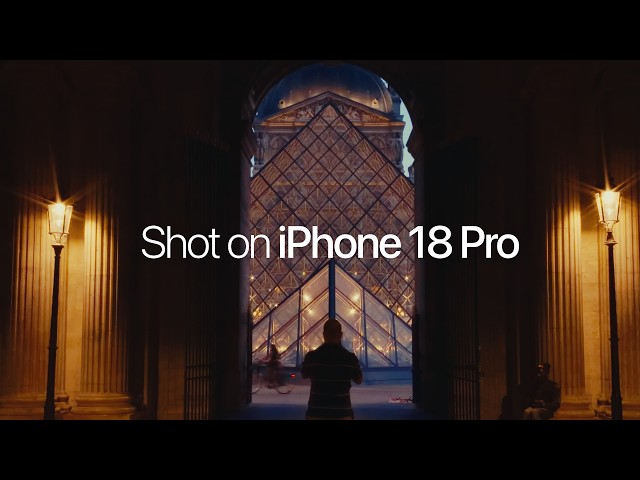 iPhone 18 Pro Cinematic Video in Paris | Apple Log + LUTs