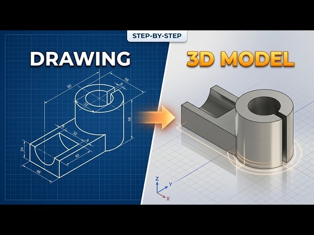 Turned Your 2D Drawing Into a 3D Model in Minutes!
