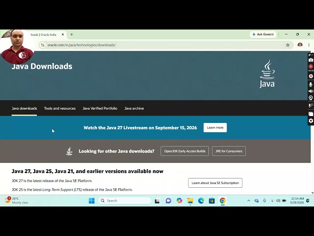 Session-XI B - How to Install JDK Software