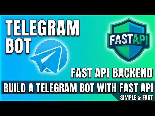 Build a Telegram Bot with a FastAPI Backend (Full Tutorial)
