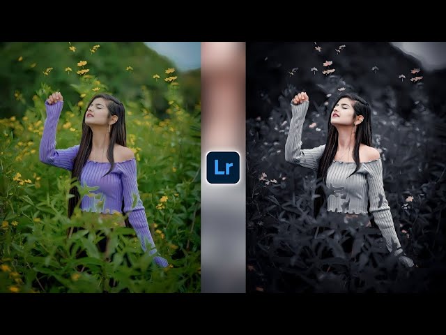 Professional Pro Black Photo Editing in Lightroom | Lightroom Preset Download