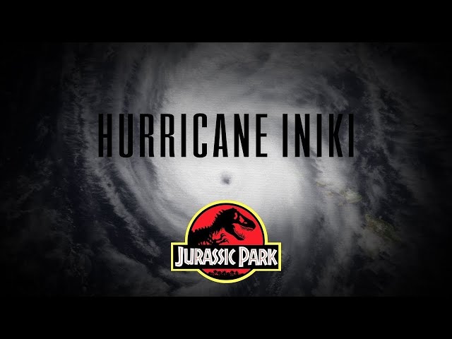 The Real Hurricane that Ripped Through Filming of Jurassic Park