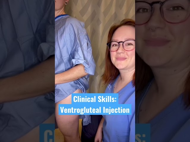 Locating the site for a Ventrogluteal Injection - Clinical Skills | @LevelUpRN