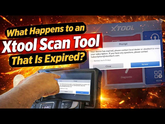 What Happens to an Xtool Scanner when the Subscription Expires?