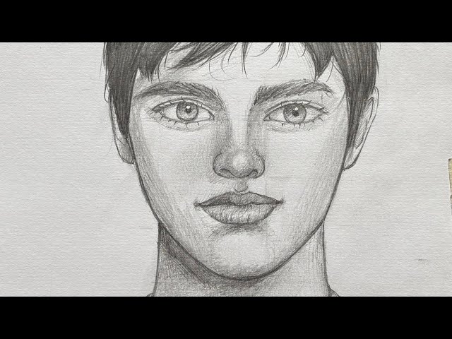 How to Draw a Beautiful Face | Loomis Method Portrait Drawing Step by Step