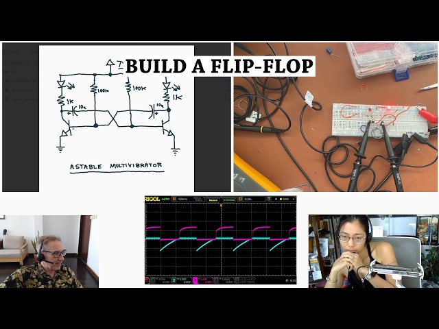 Learning with Shi Episode 2 Part 2: Flip-Flops and Astable Multivibrators