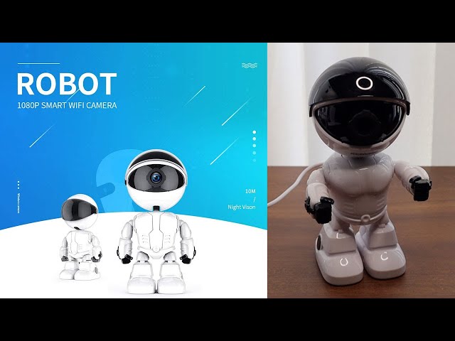 Robot Wifi IP Camera #Unboxing #Demo