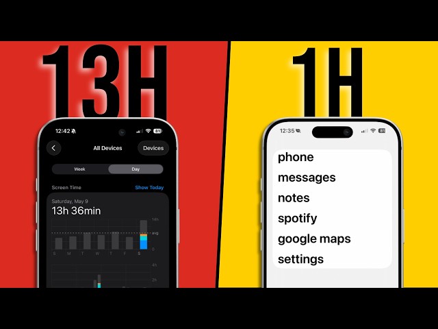 set up your iPhone like this to DESTROY your phone addiction