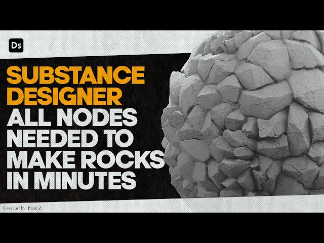 Adobe Substance Designer: All Nodes Needed To Create Rocks In MINUTES