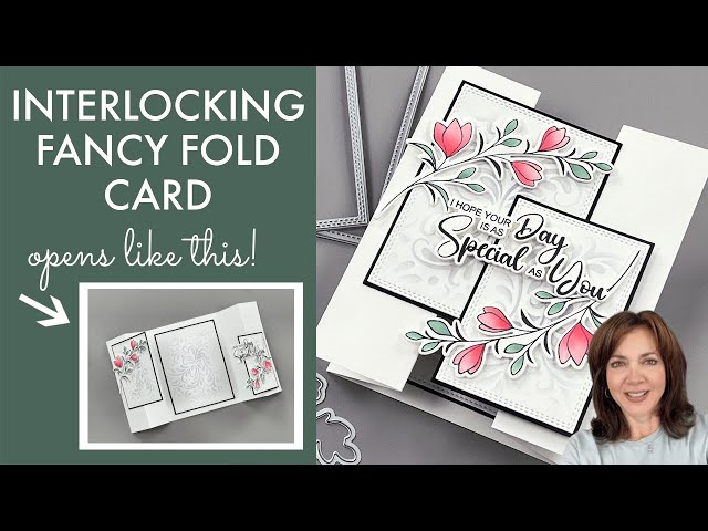 Interlocking Fancy Fold Card