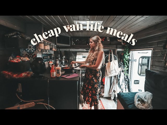 Cheap & Easy Vegan Van Life Meals