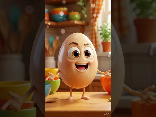 Talking Egg, Tomato & Potato Fight 😂 | Viral AI Animated Short Made Free