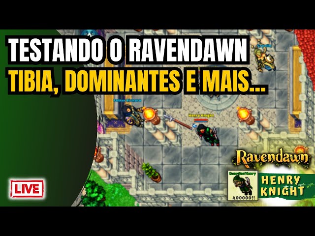 TIBIA e RAVENDAWN | Tudo no Mesmo Lugar | Conhecendo o Ravendawn