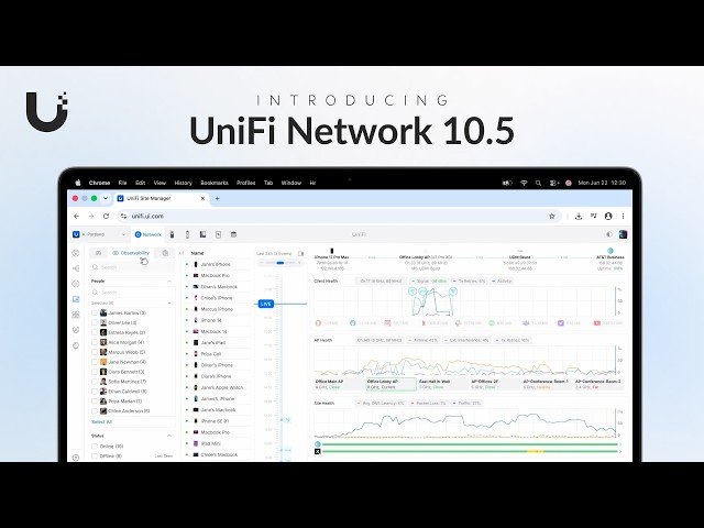 Introducing: UniFi Network 10.5
