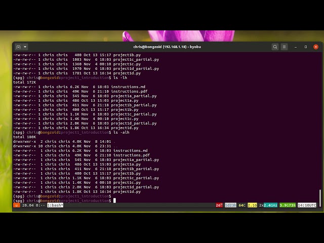 Extremely basic bash intro