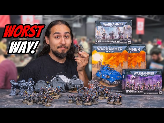 Preparing For A 40k Tournament In The Worst Way Possible!