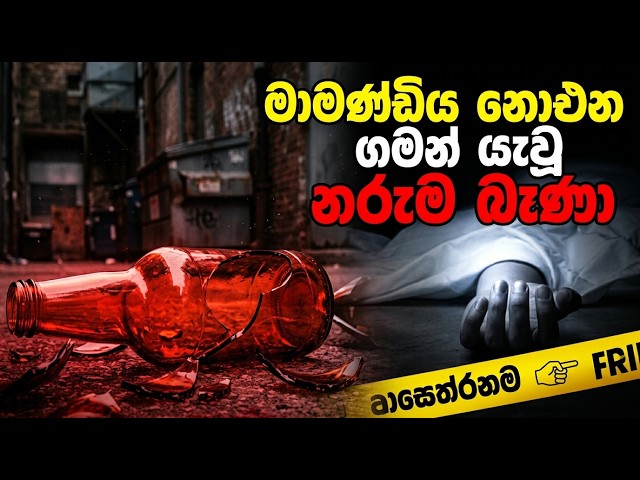 🚨 සැරටම තද වී බෝතලයෙන් පහර දෙයි! 🍾🩸