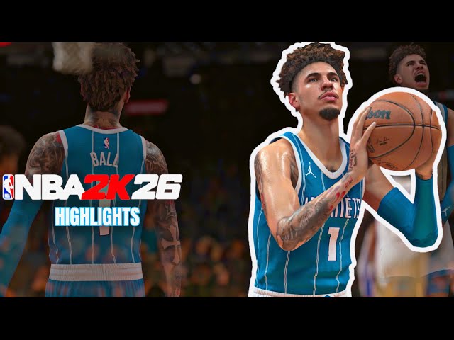 NBA 2K26 LAMELO BALL | HIGHLIGHTS REALISTIC AUTHENTIC MOVEMENTS | (PS5 PRO 4K)