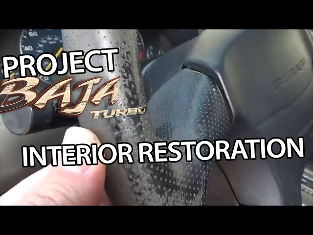 Project Baja Turbo Part 6: Can This Interior Be Saved? REMARKABLE TRANSFORMATION!