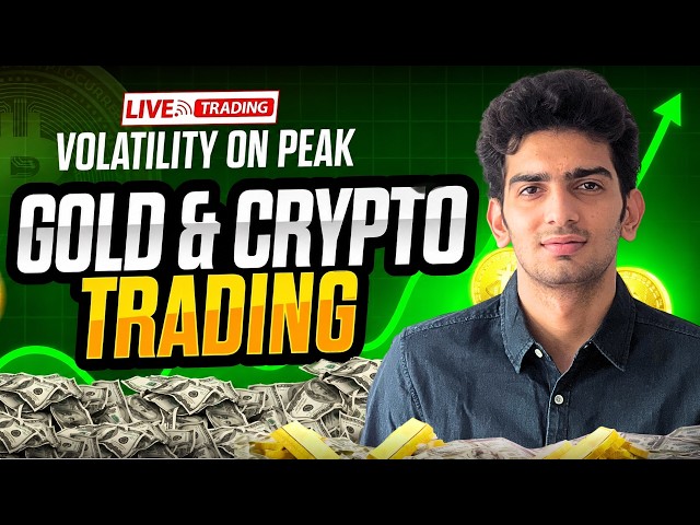 🔴 GOLD LIVE TRADING | FOREX , CRYPTO | TRADE LIKE HARSHIT |  #livetrading #gold