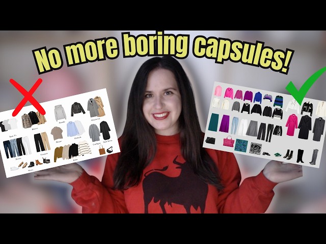 The *Ultimate* Guide to Building a Winter Capsule Wardrobe | How to build a colourful autumn capsule