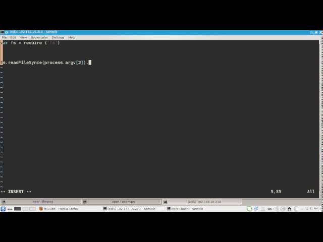 MY FIRST I/O! - learnyounode
