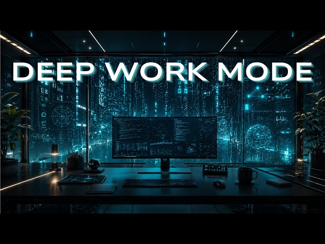 Data Stream Focus | 90 Minutes of Deep Work Coding Music & Productivity Beats