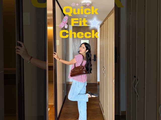 Quick fit check💗 #shorts #outfitideas #outfits