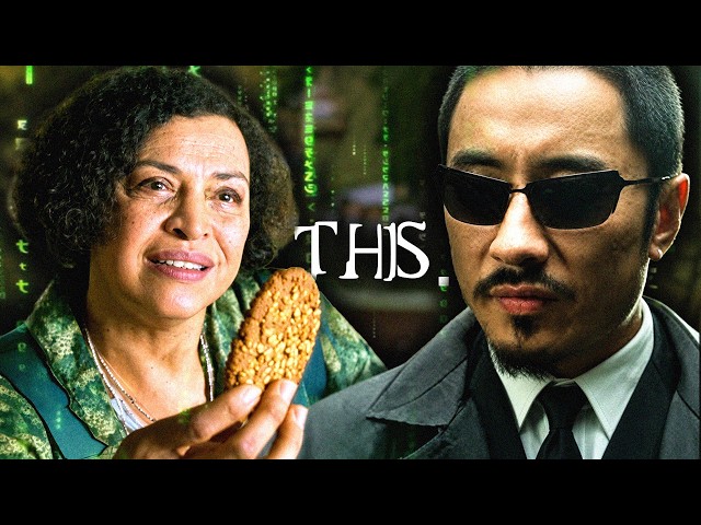 The Oracle reveals the truth of the Matrix to Ghost