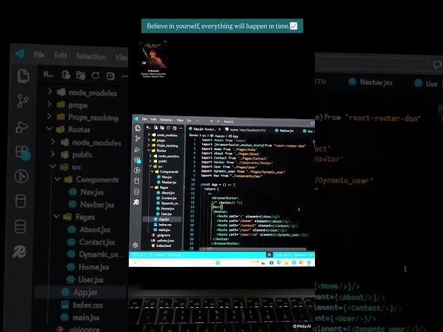 🚀 React Router in Action! | React JS Routing Tutorial 🔥