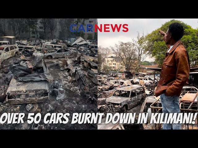 Multi million loss As over 50 cars burnt into ashes in Kilimani Garage!! 