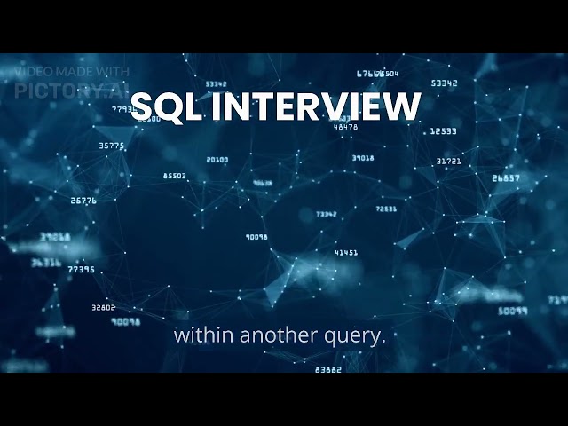 SQL Interview Questions & Answers