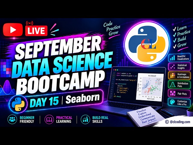 September Data Science Bootcamp  | Day 15 | Seaborn