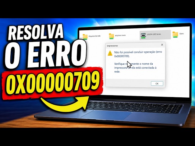 Error 0x00000709 in Windows 11 and printer on the network? Learn how to solve it.