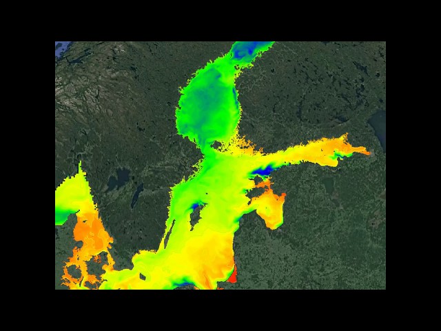 Baltic upwelling May to August 2016