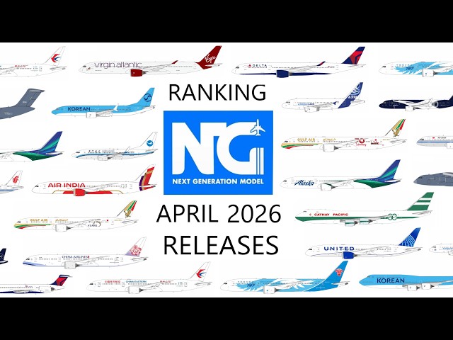 NG Models April 2026 400 Scale Releases Ranked