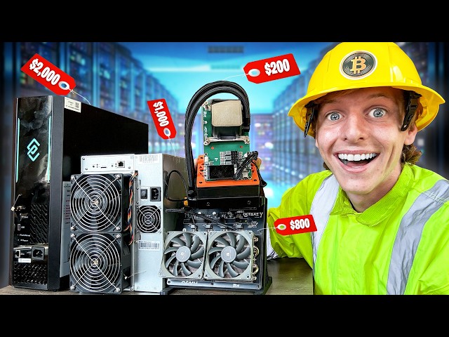 I Tried Bitcoin Mining at EVERY Price Point